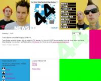 blink-182 - Ouverture du site officiel de plus 44