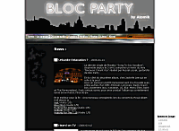 webdesign - Bloc Party